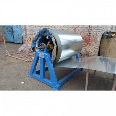 Heavy Duty Expandable Arbor Decoiler with Stand
