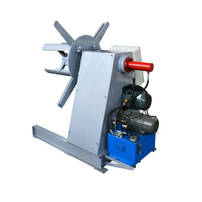 Electric Hydraulic Decoiler 6000 lbs 