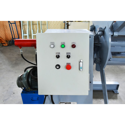 Electric Hydraulic Decoiler 6000 lbs 