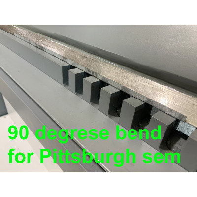 Pneumatic Rectangular Duct Folding Machine 