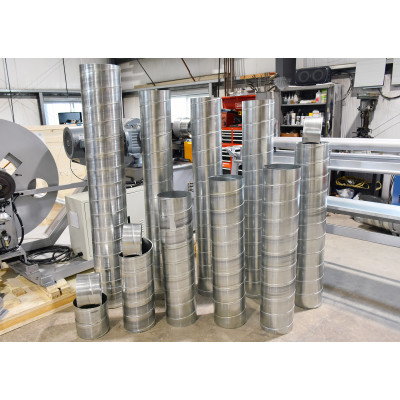 Industrial HVAC Spiral Tube Duct Forming Machine TF1602 